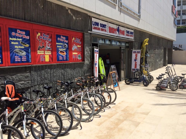 las bicis en alquiler