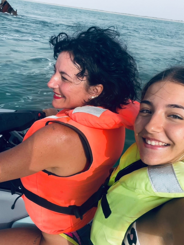 Opinião de Veronica sobre Rota de jet ski até o Barco do Arroz, 30 minutos
