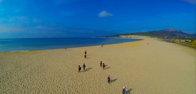 la playa