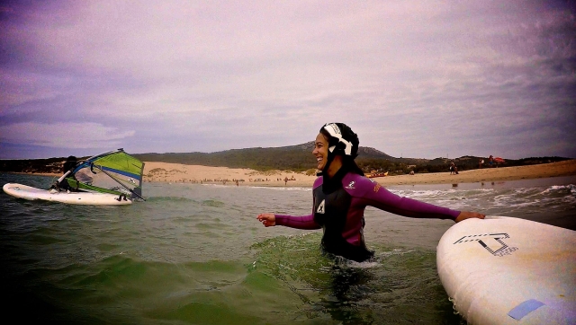 a por el surf