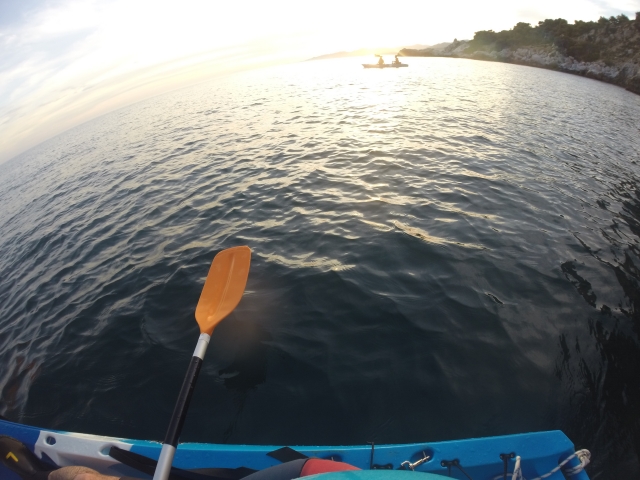  Registrazione dal kayak 