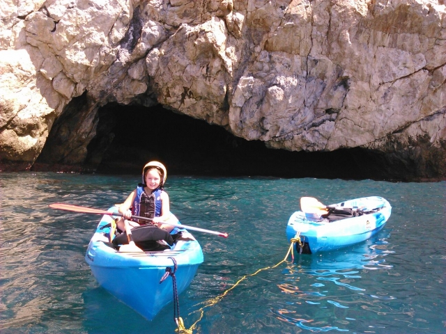  Trasporto di un kayak ormeggiato 