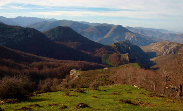  the mountain on the via Romana del Iregua