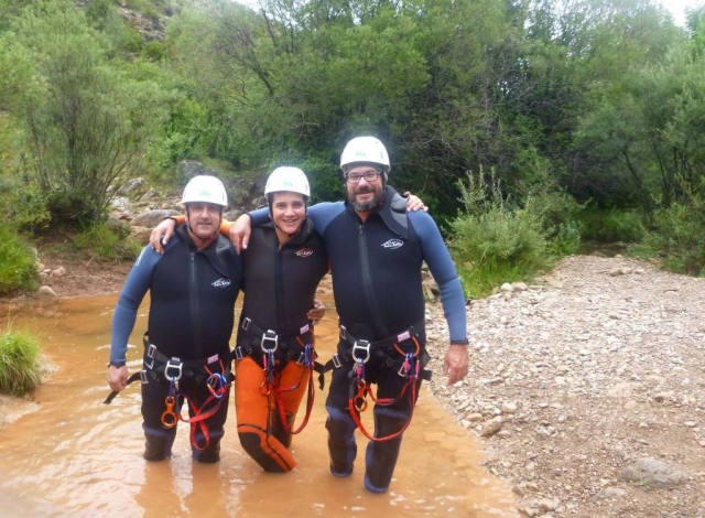 Before entering the ravine 