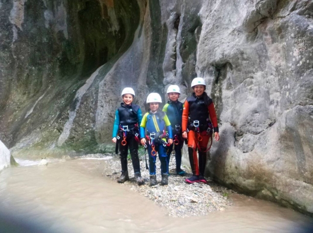  The youngest canyoners 