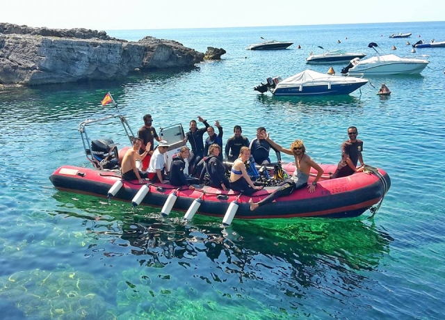 Buceo en binibeca