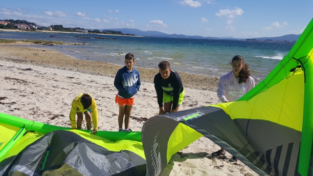 Kitesurf iniciación