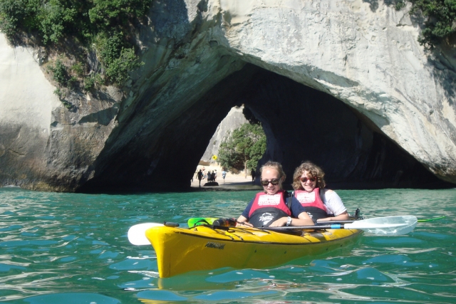 Navegando en kayak