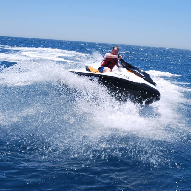 Paseo en jet ski en Fuengirola
