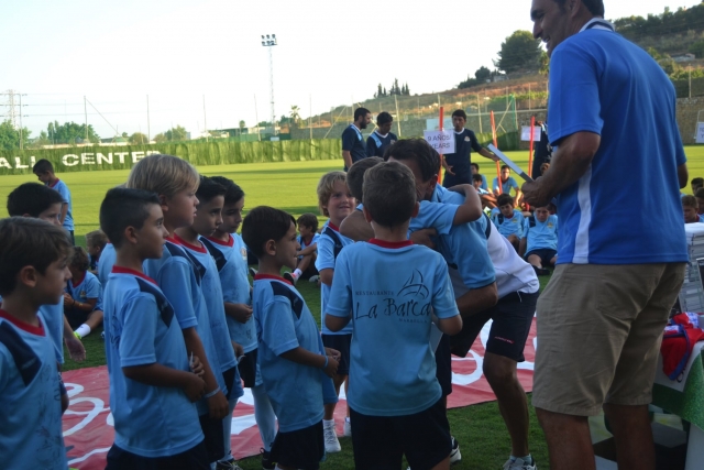 campamento de futbol para peques