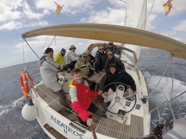 Embarcados en el Albatros