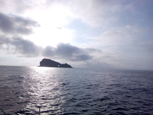  欣赏海上美景 