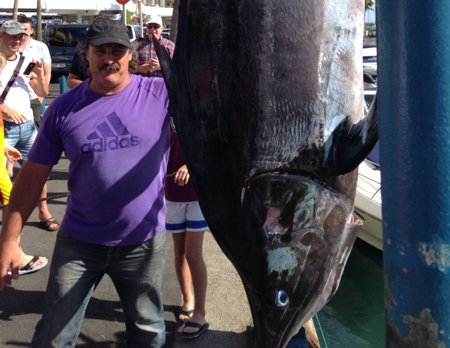 Gigantesca captura en puerto