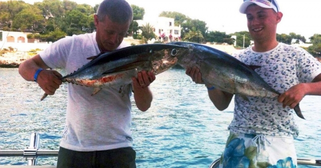 Buenos resultados en el dia de pesca