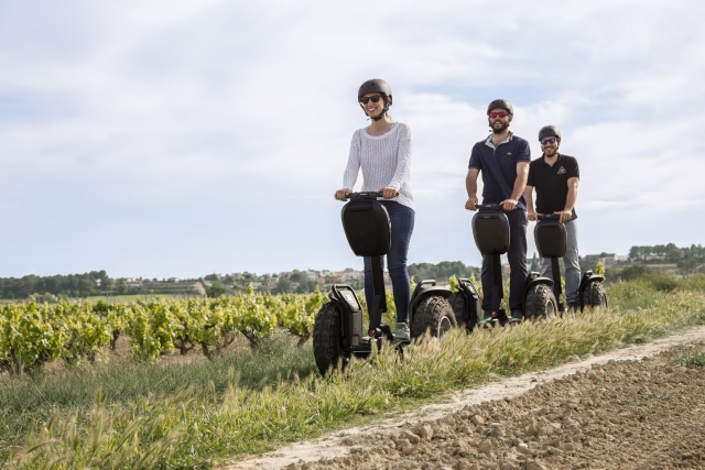  Itinéraire à travers le Penedès en segway 
