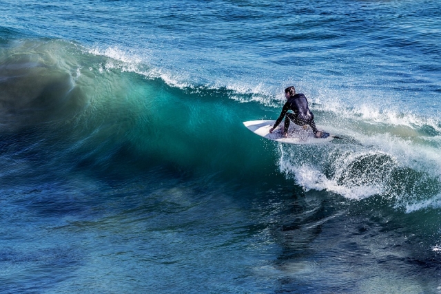 Surfeando en Cadiz