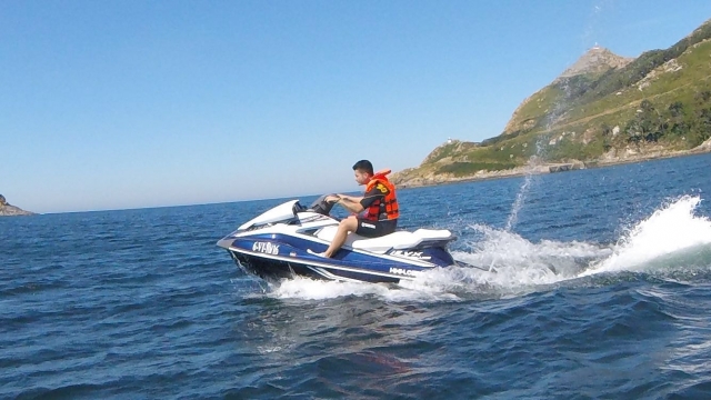 Dominando la moto