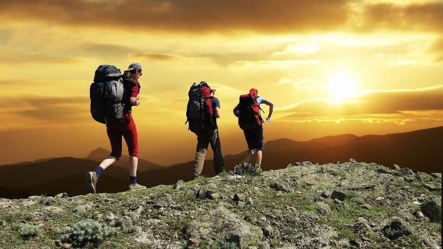 Caminando al atardecer