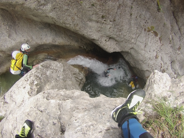  Nel burrone di Viu de Llevata 