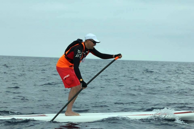  Sailing on the board 