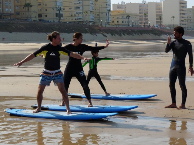 Formacion en la arena