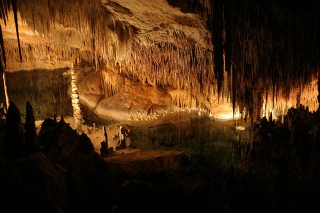 Interior de la cueva