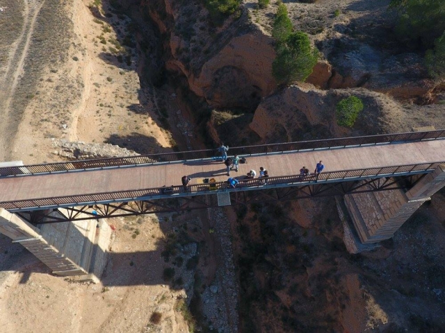  Veduta aerea di il ponte 