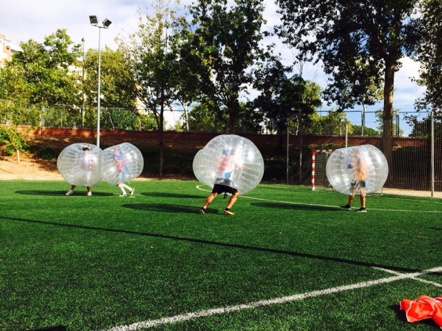 Intentando marcar un gol