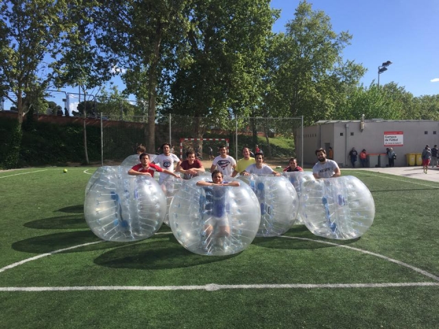 Partidito de Futbol Burbuja