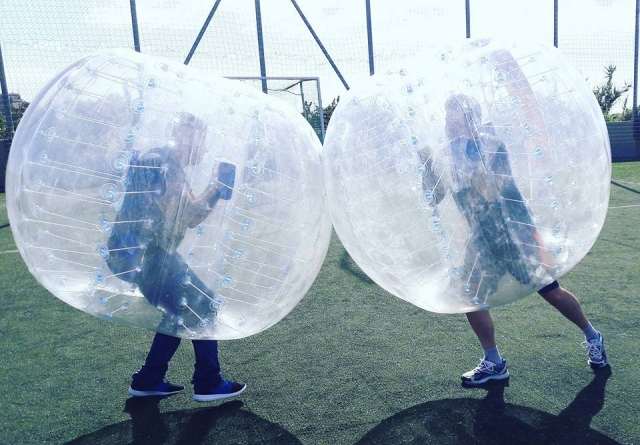 Enfrentandose con el Futbol Burbuja