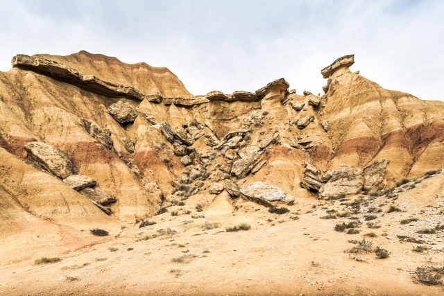 Formaciones rocosas en Bardenas