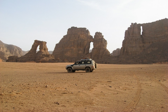 En 4x4 por el desierto de Bardenas