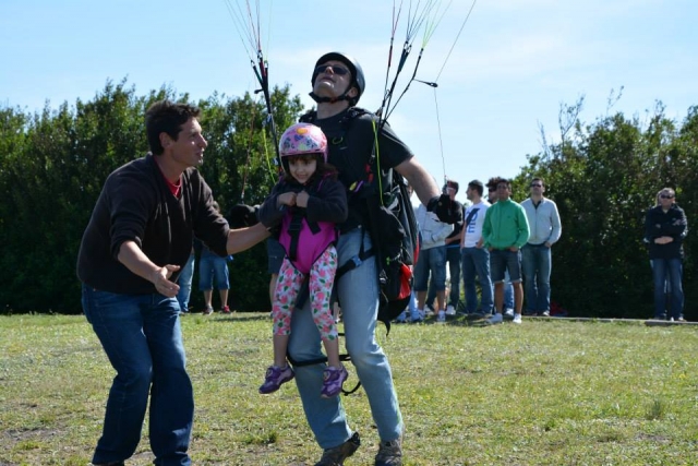Apunto de salir a volar