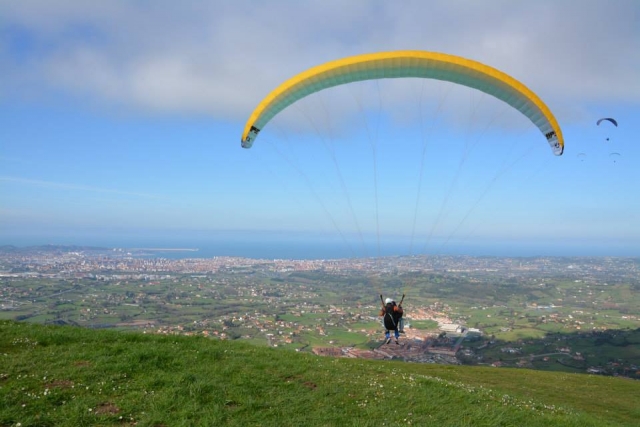 Vistas desde el parapenle