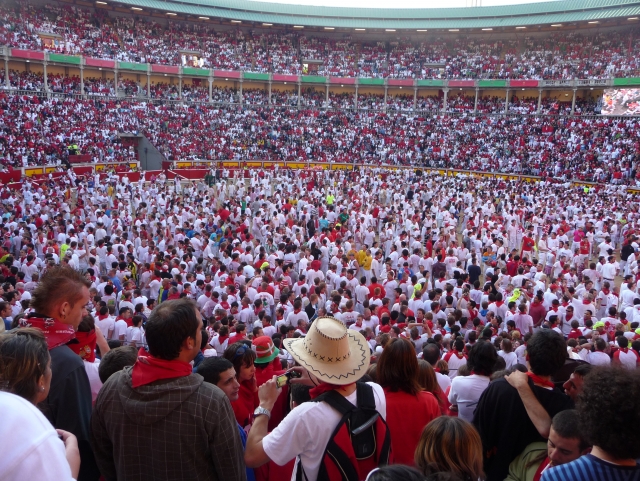 Corrida de toros en Pamplona