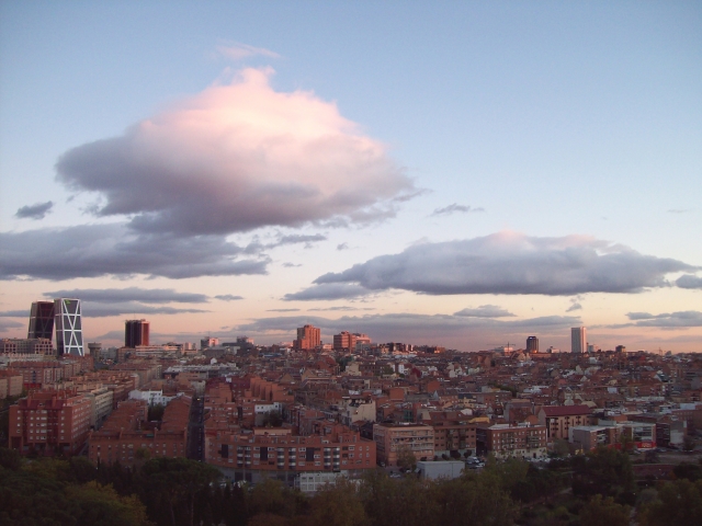 El cielo de Madrid