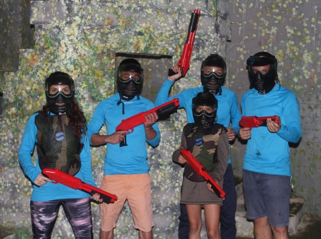  Masked to play paintball 