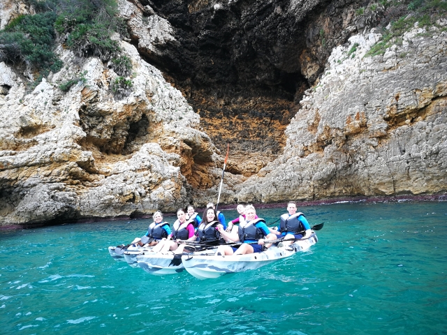  Kayak jusqu'à Cova Tallada 