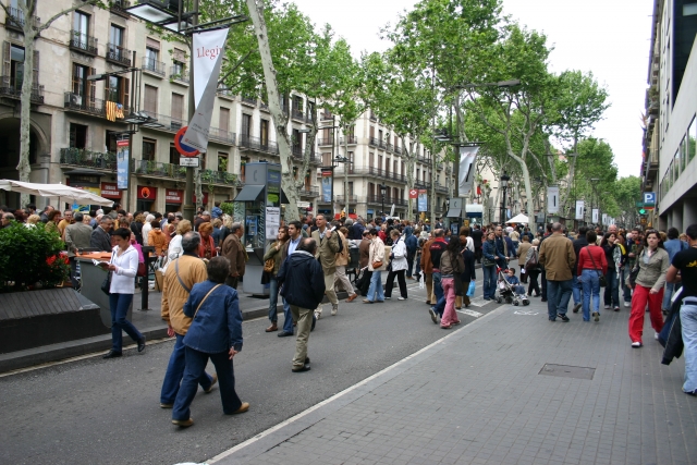 Un paseo por las ramblas