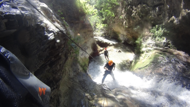  Rag con corde nella Sima del Diablo 