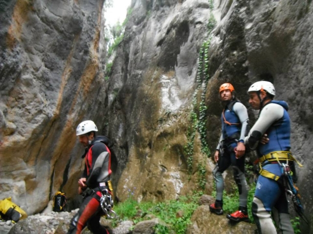 Prueba el descenso de barrancos