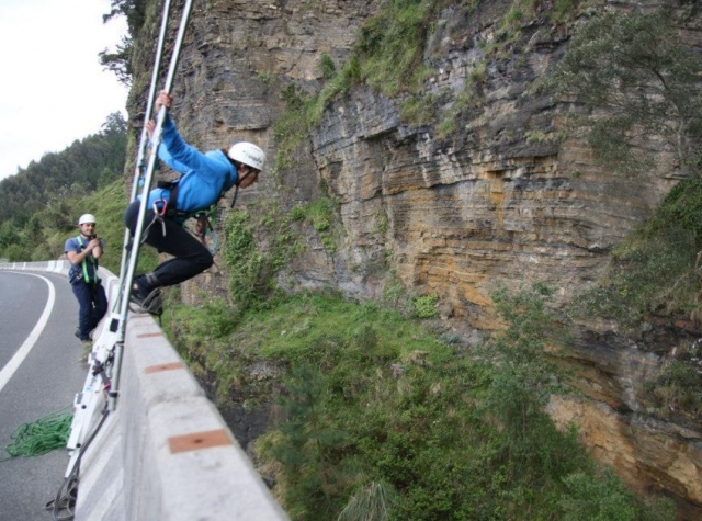 Tomando impulso en el puente