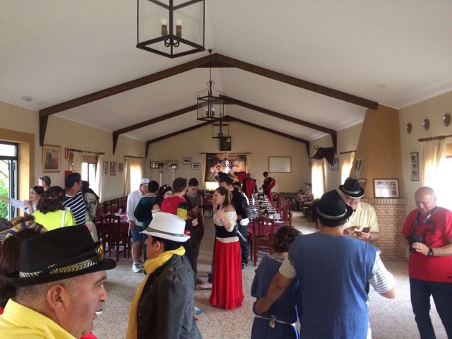 Celebration in the living room 