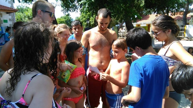  Tests and games in the pool 