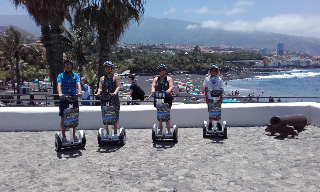 Rutas guiadas en segway