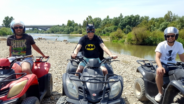 Despedida de soltero en quads