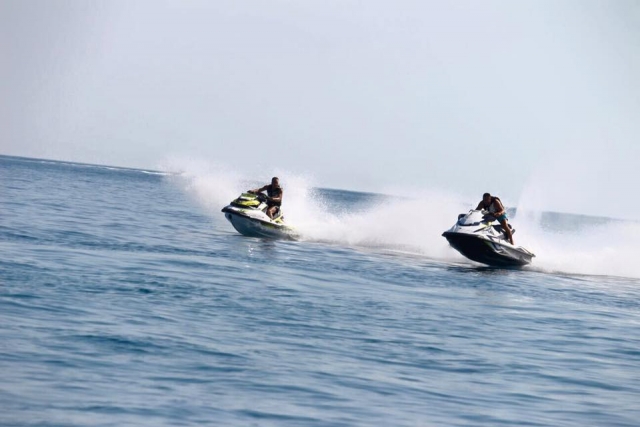  Boys on a jet ski 