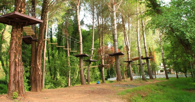 Parque de tirolinas