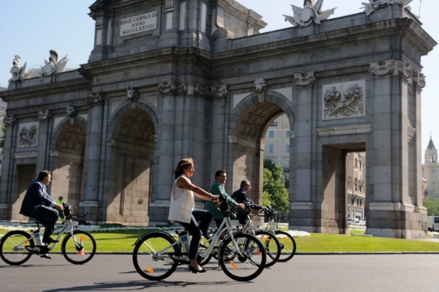 Conoce Madrid en bicicleta