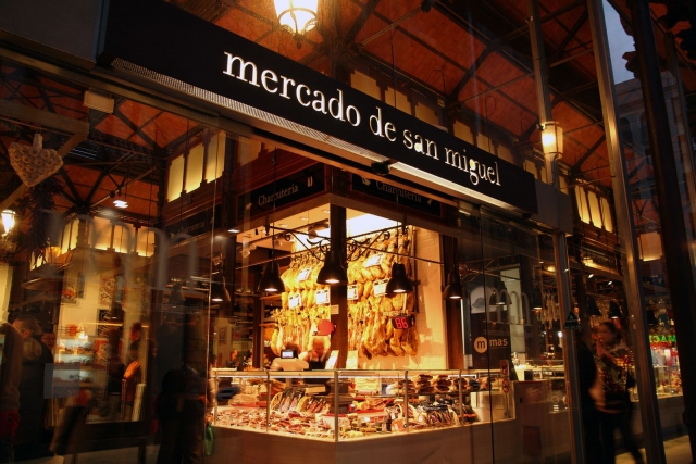 Degustacion en el mercado de san miguel